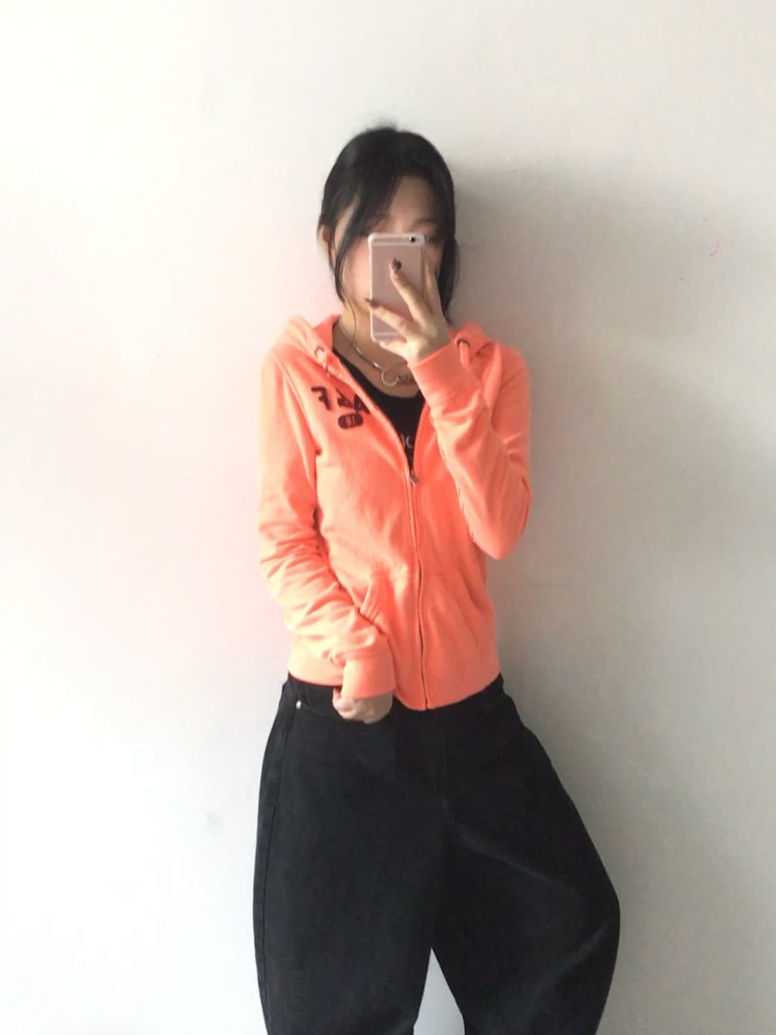 아베크롬비 로고 후드집업 상품이미지1