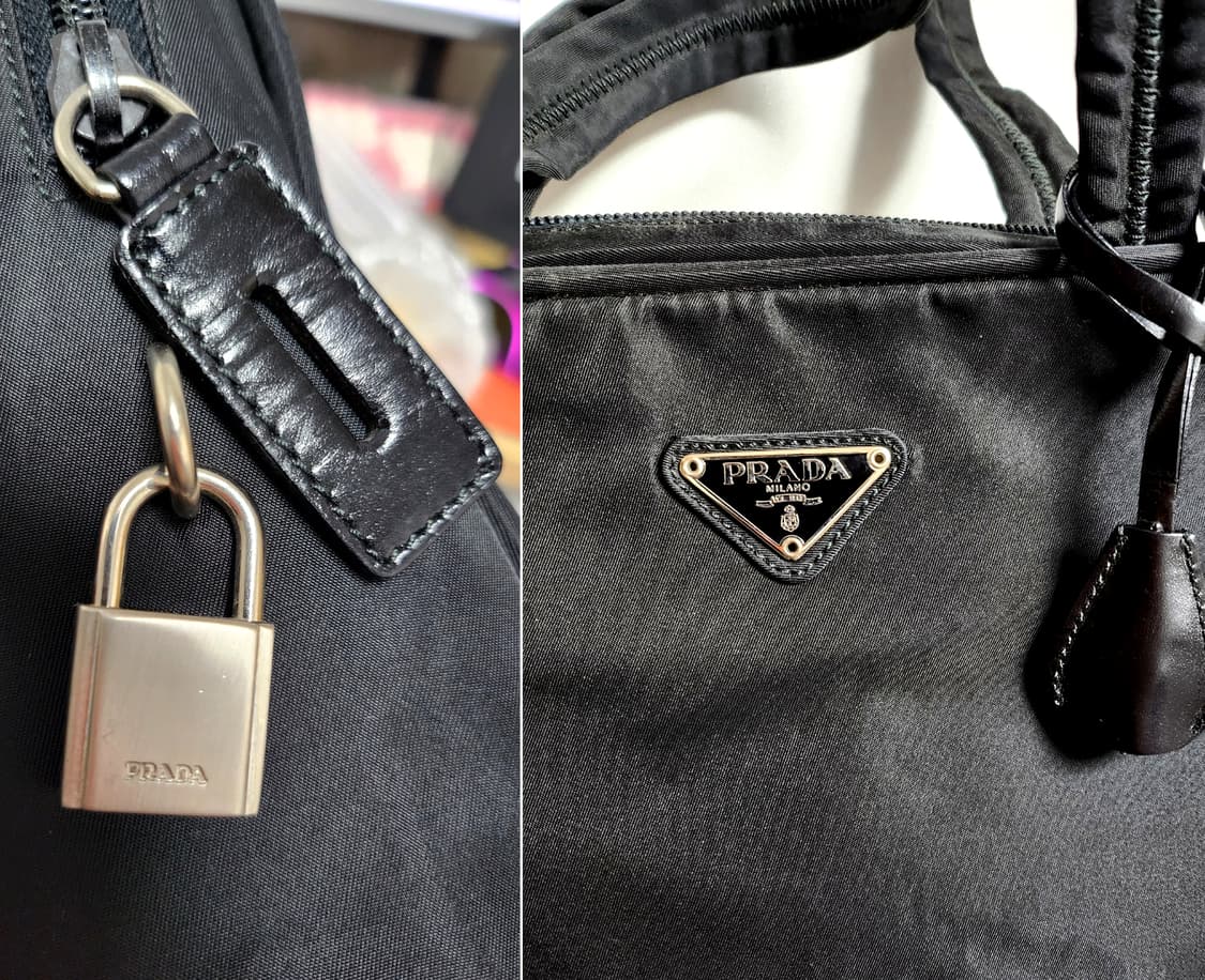 프라다 빈티지 토트백 상품이미지2