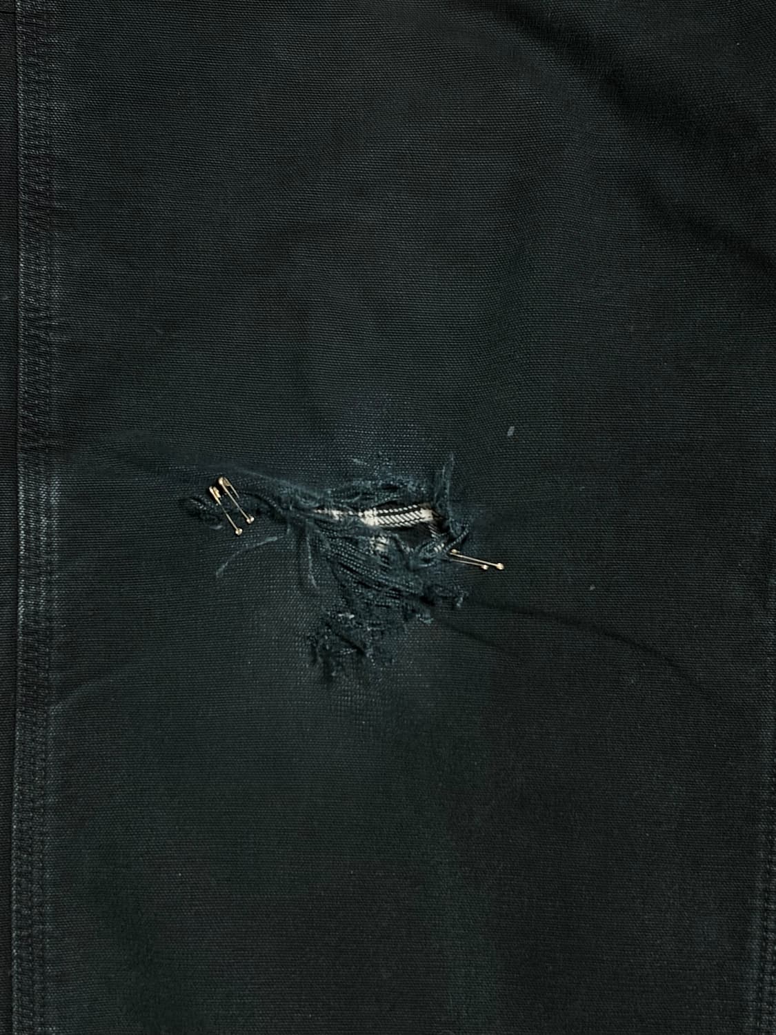 Carhartt B111 BLK 라이닝 덕캔버스 팬츠 36x32 상품이미지4