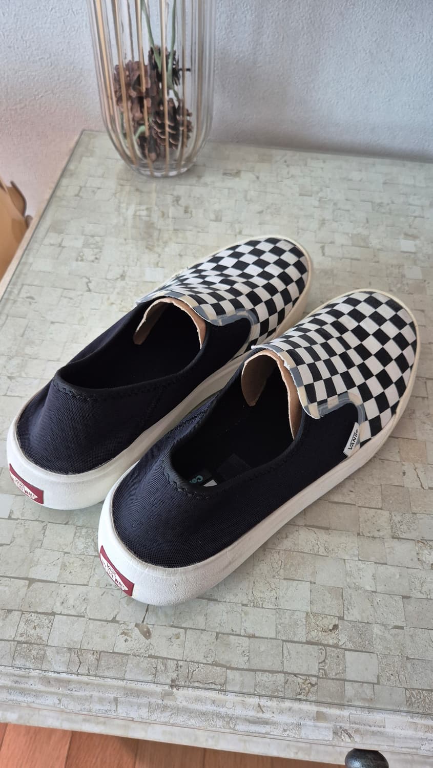 반스 체커보드 컴피쿠시원 블랙 280 상품이미지2