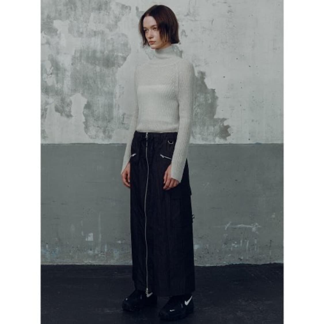 에잇세컨즈 카고 맥시 집업 스커트 유니에잇 스트릿 상품이미지2