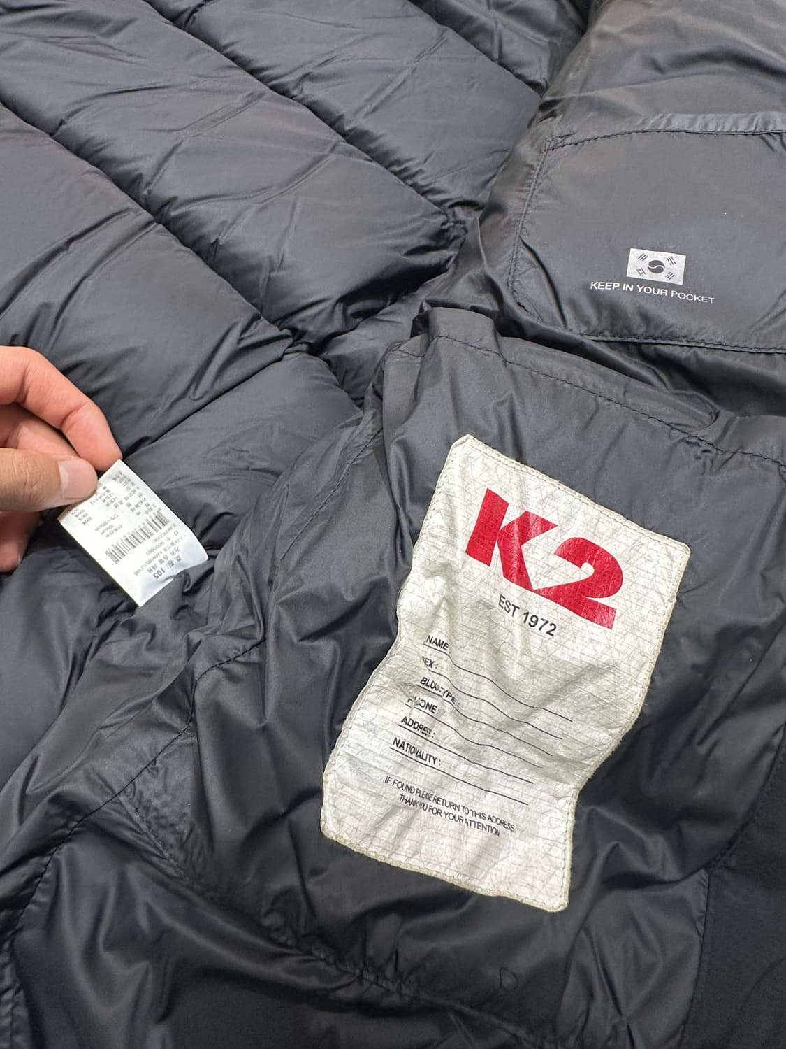 K2 독도에디션 롱패딩 상품이미지6