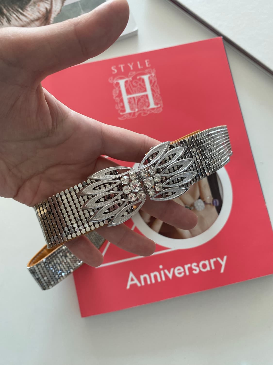 Y2k 빈티지 실버 메탈 벨트 상품이미지5