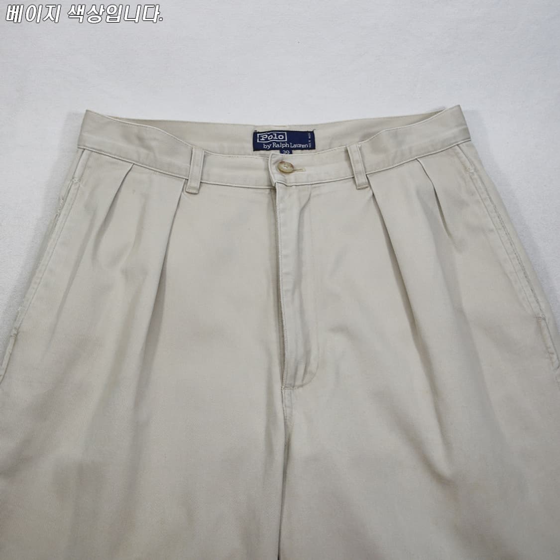 (착용컷) 90's 폴로 랄프로렌 치노 팬츠 (남성용 30) 상품이미지4