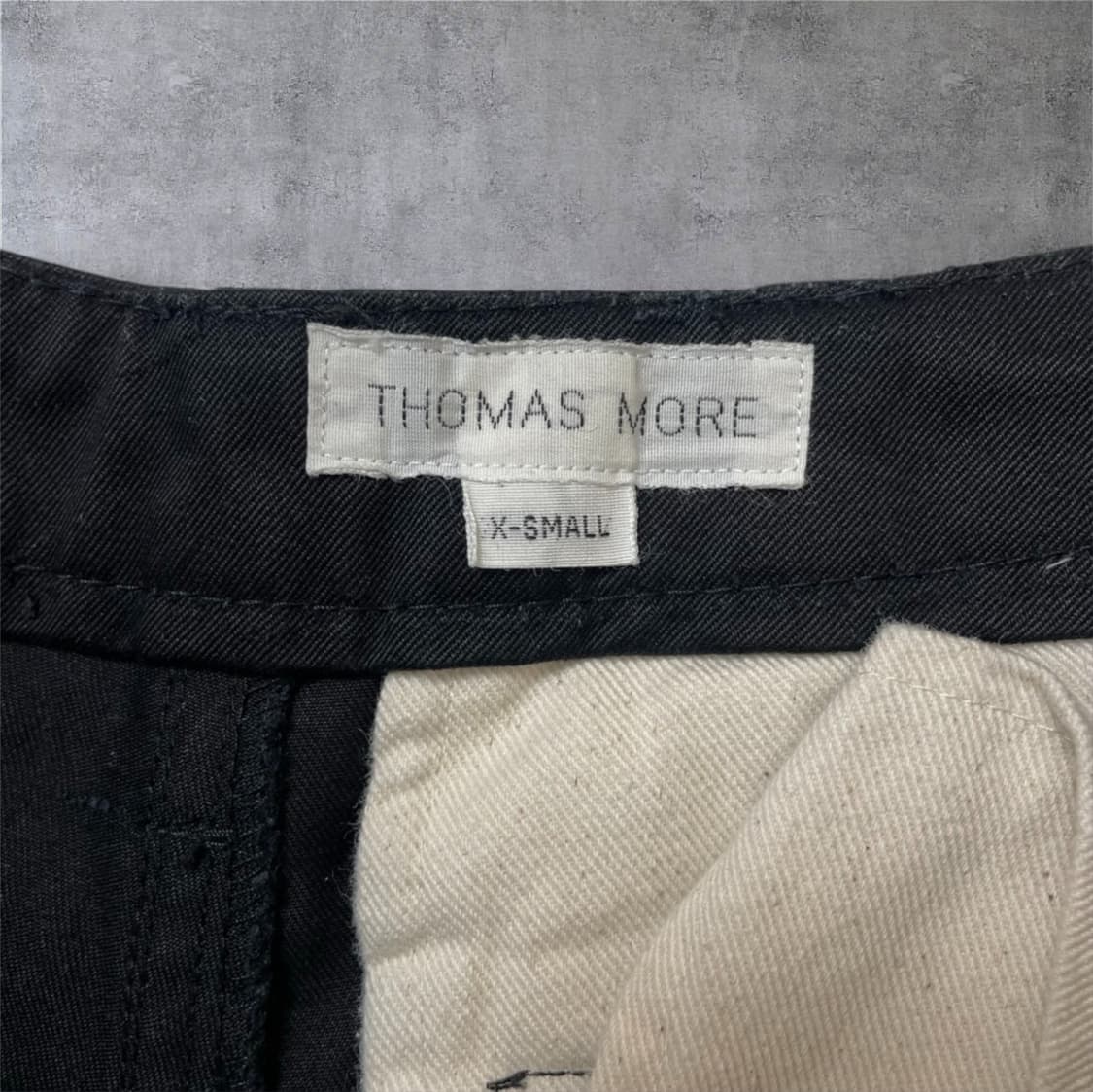 토마스모어 Thomas More 블랙 덴스 오피서 팬츠 XS 상품이미지3