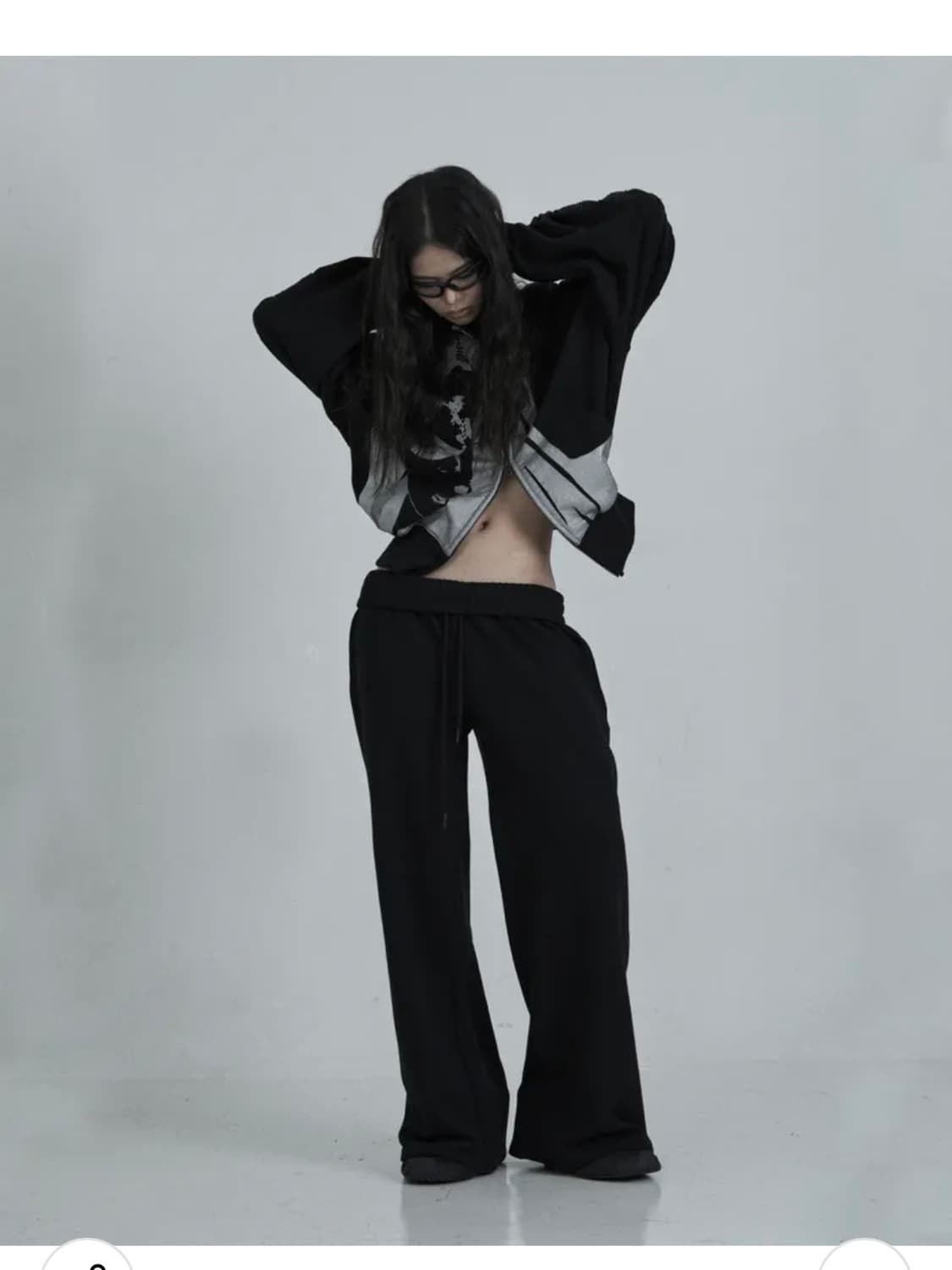 오도어 스킨팬츠 블랙 상품이미지2