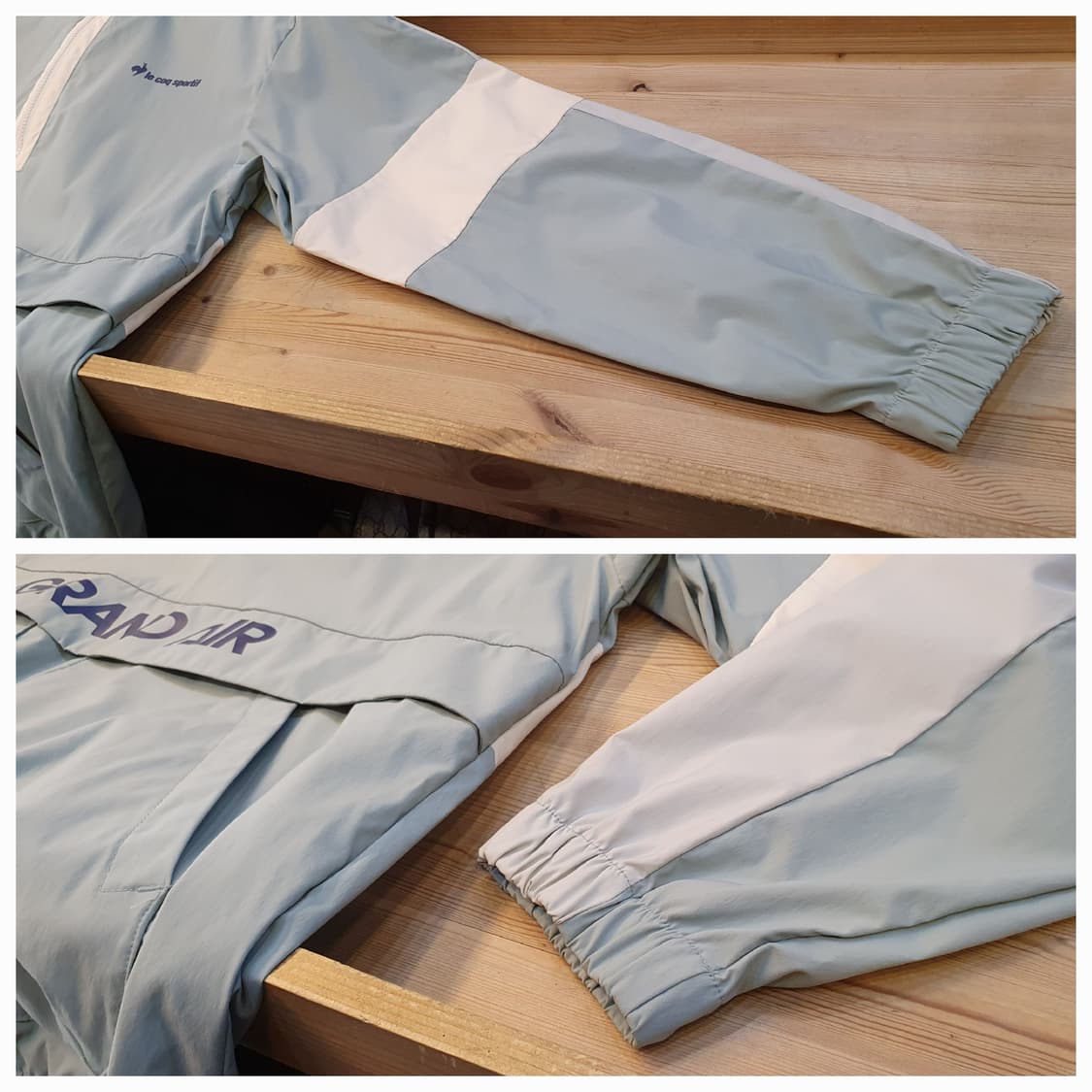 (새상품)95/100.르꼬끄 블록 후드아노락 상품이미지4