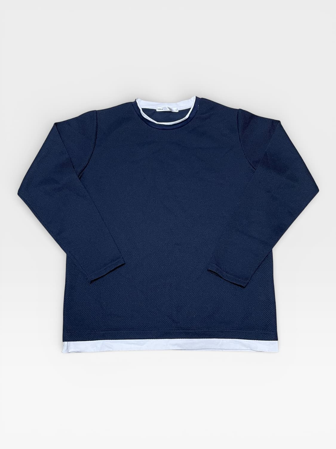 Japanese - 와플 라운드 티셔츠 (S-M 추천) 상품이미지1