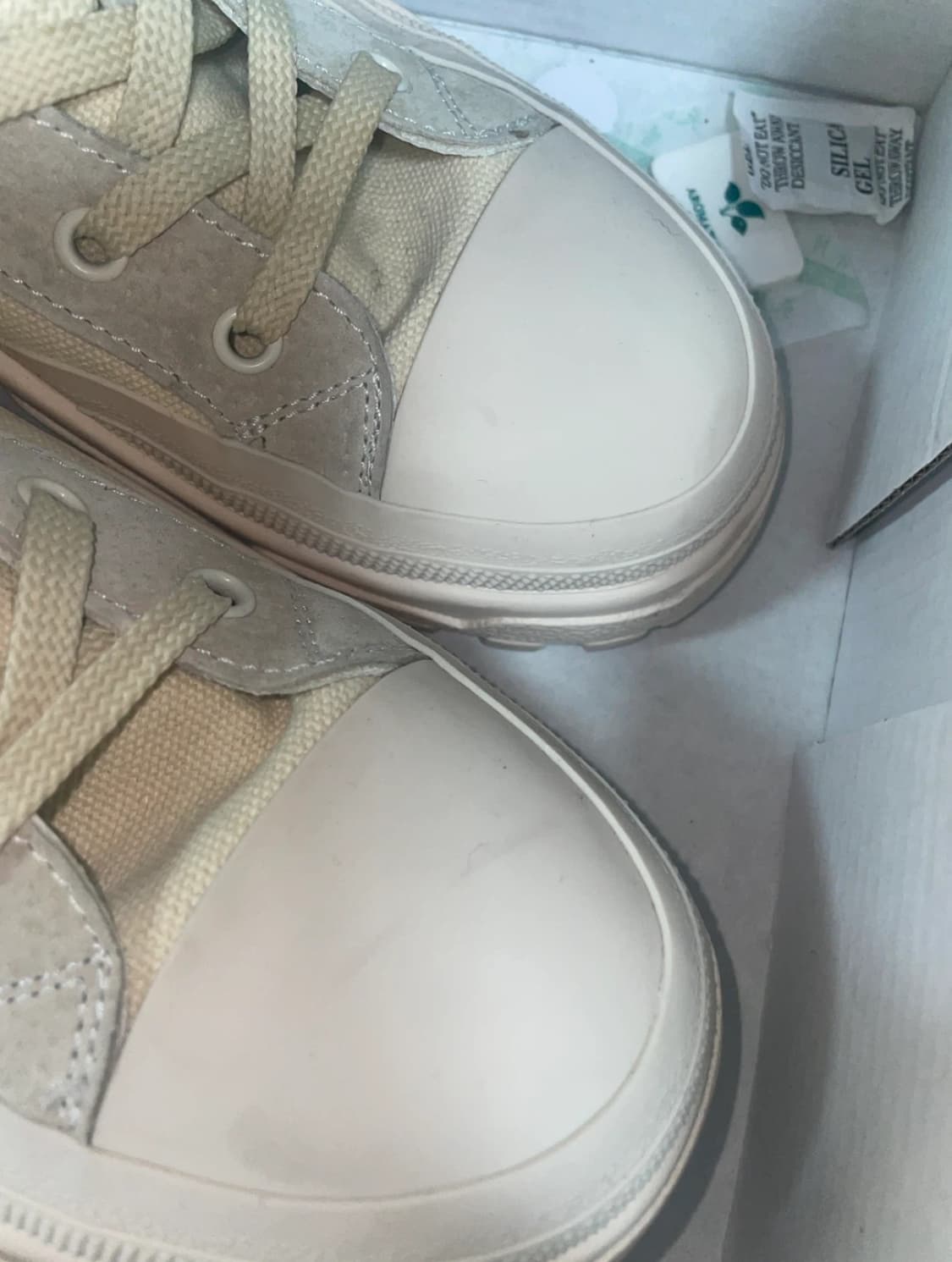 어나더무드 y2k 캔버스 워커 아이보리 250 상품이미지5