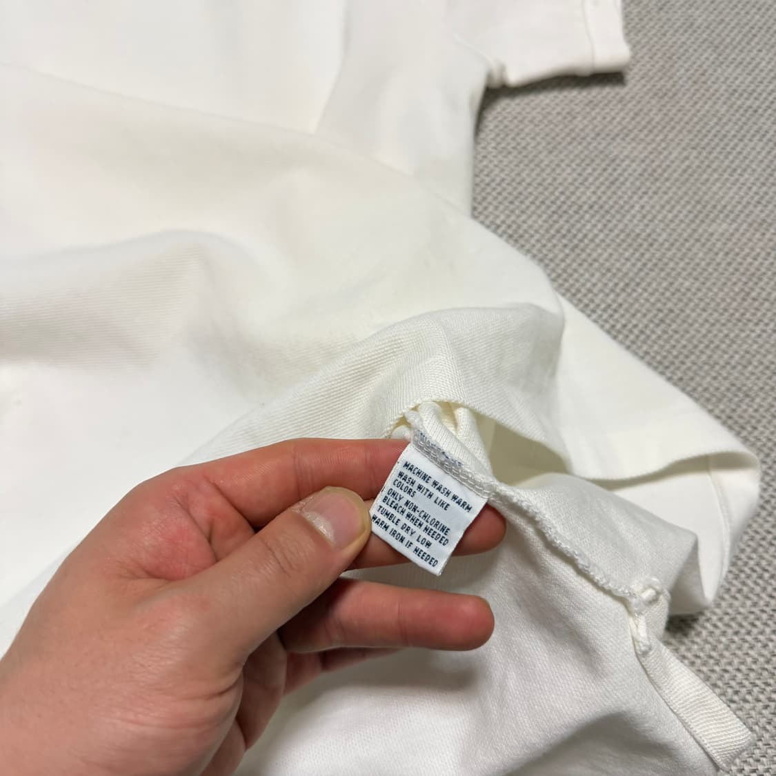 폴로 랄프로렌 커스텀 핏 반팔 카라티 상품이미지3