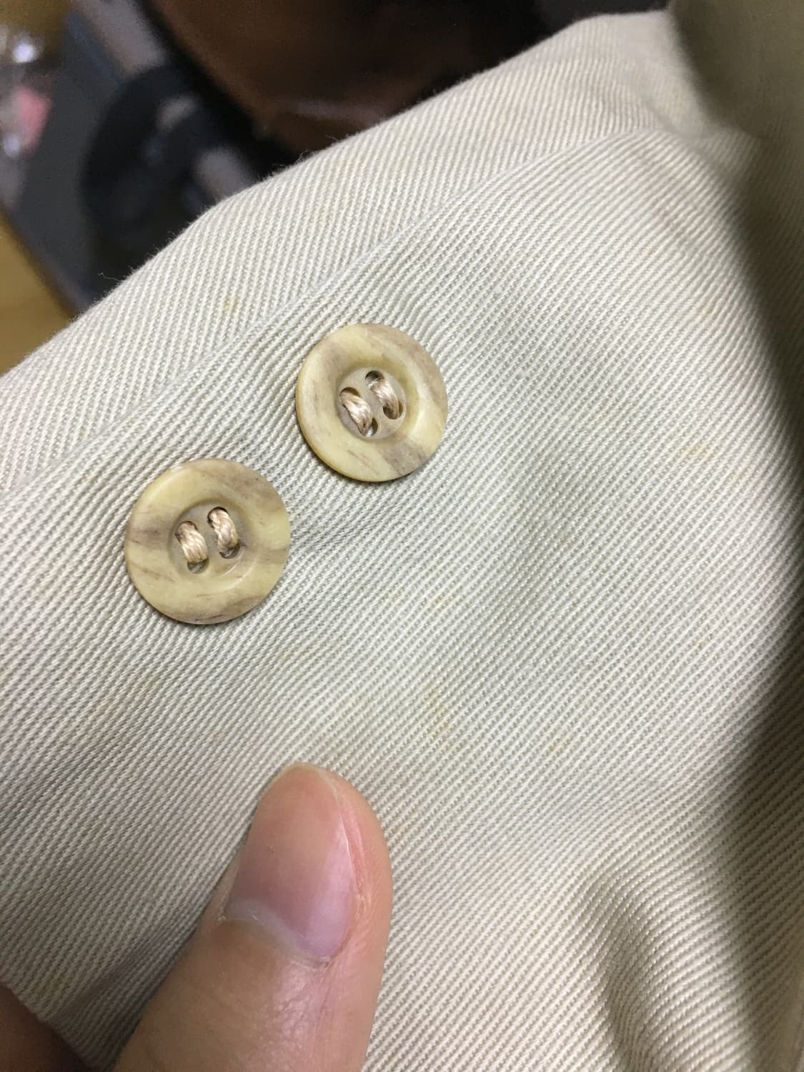 80's 꼼데가르송 옴므 패치워크 자켓 상품이미지4