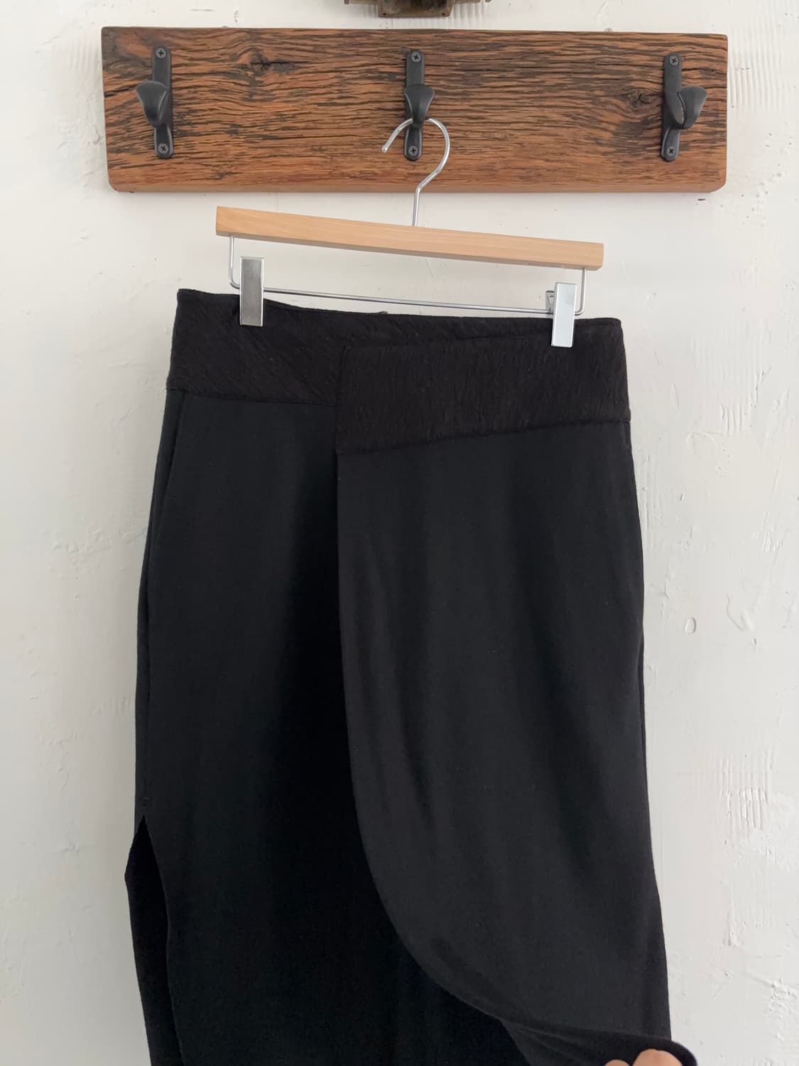 Helmut Lang 헬무트랭 블랙 미디 스커트  상품이미지6