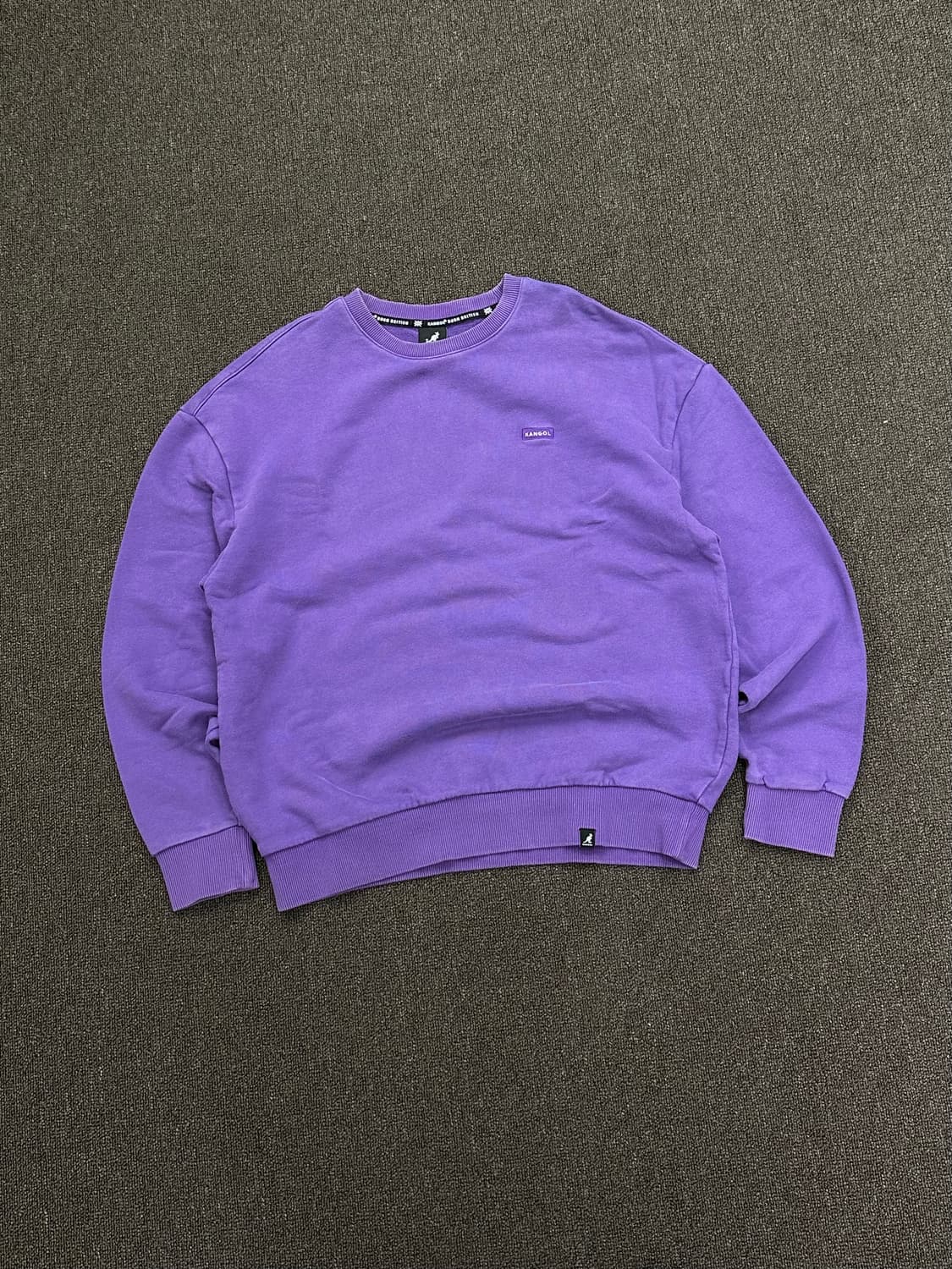 M)KANGOL 빈티지 퍼플 스웻셔츠 상품이미지1