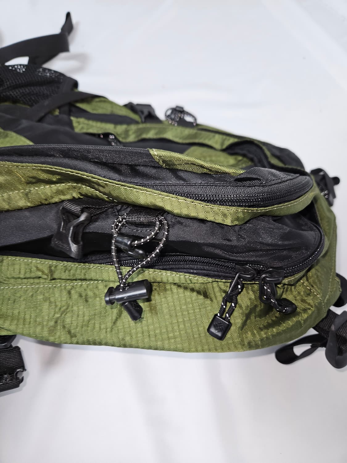 컬럼비아 콜롬비아 올리브그린 트레일 백팩 가방 고프코어 33L 레인커버 상품이미지7