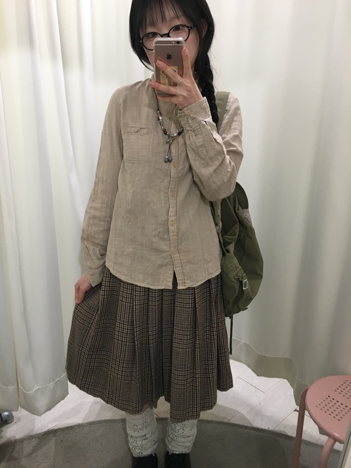 organic begie shirt 상품이미지3