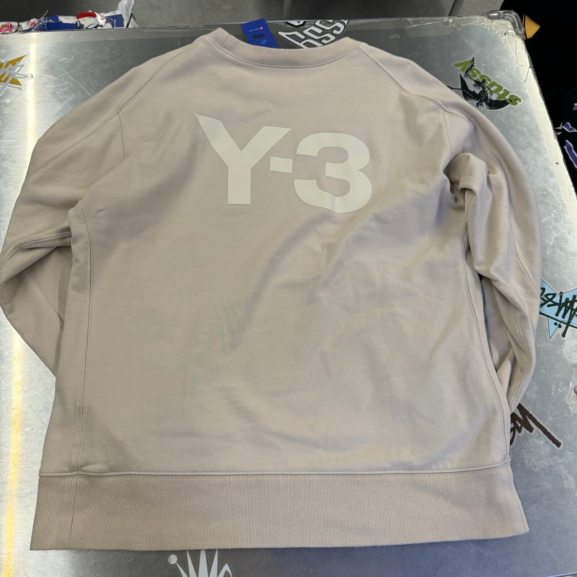 Y-3 아디다스 요지야마모토 백 로고 프린팅 맨투맨 XL 상품이미지2