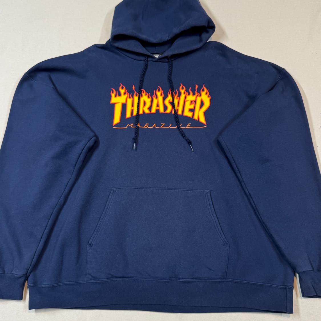 XL) 트레셔 오리지널 빈티지 네이비 후드티 상품이미지2