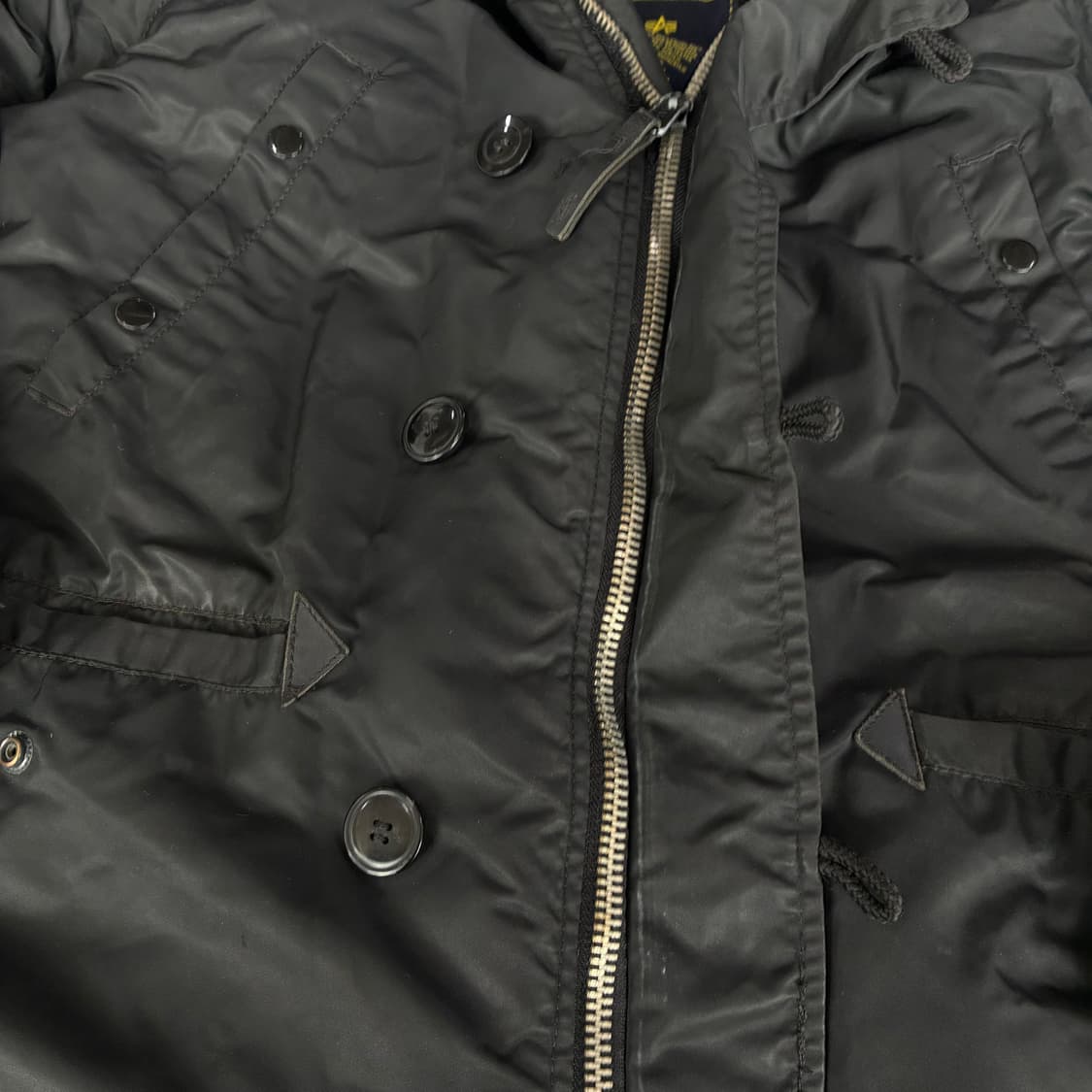 알파인더스트리 야상 패딩 점퍼 자켓 100-105 상품이미지2