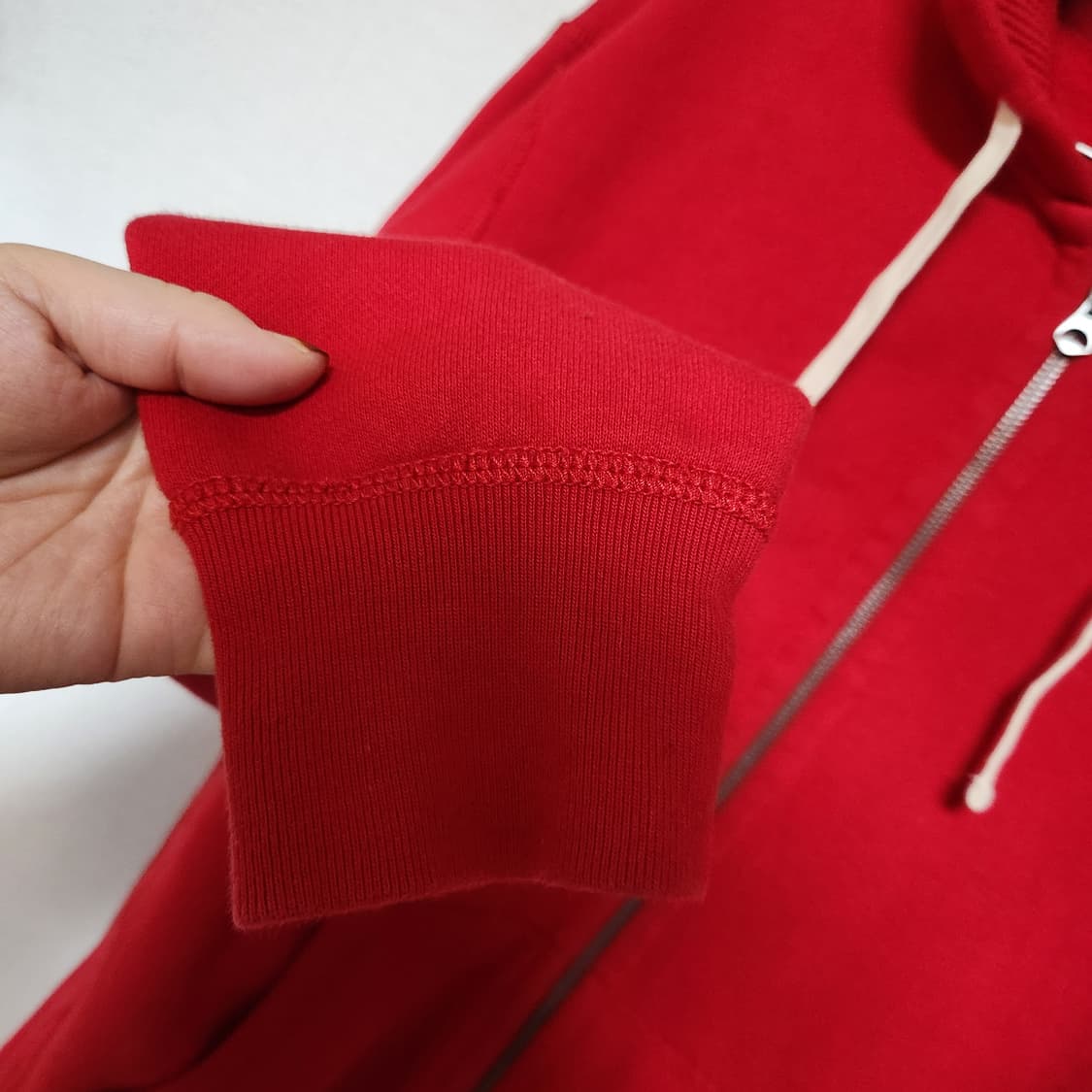 폴로랄프로렌 기모 후드 집업 M 상품이미지4