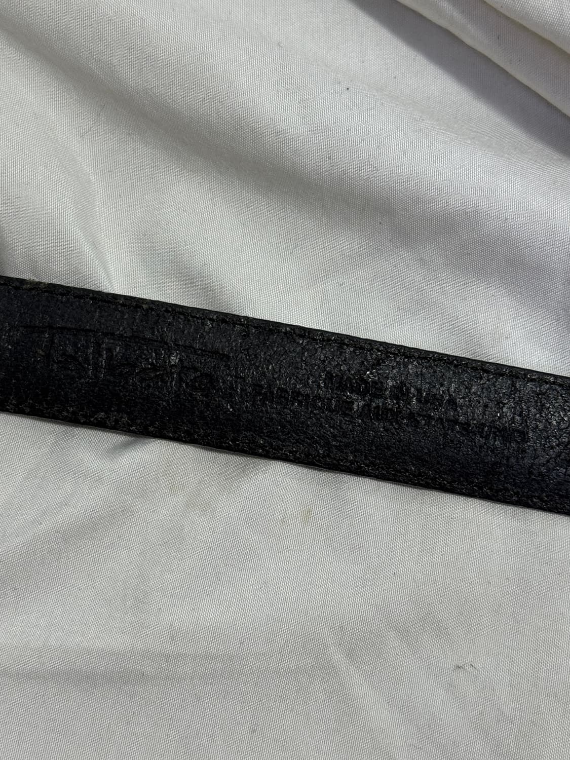 90s usa Talbots 웨스턴 레더 벨트 상품이미지7