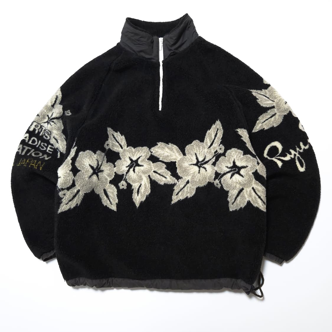 류스포츠 재팬 90s 하이비스커스 플리스 아노락 자켓 상품이미지1