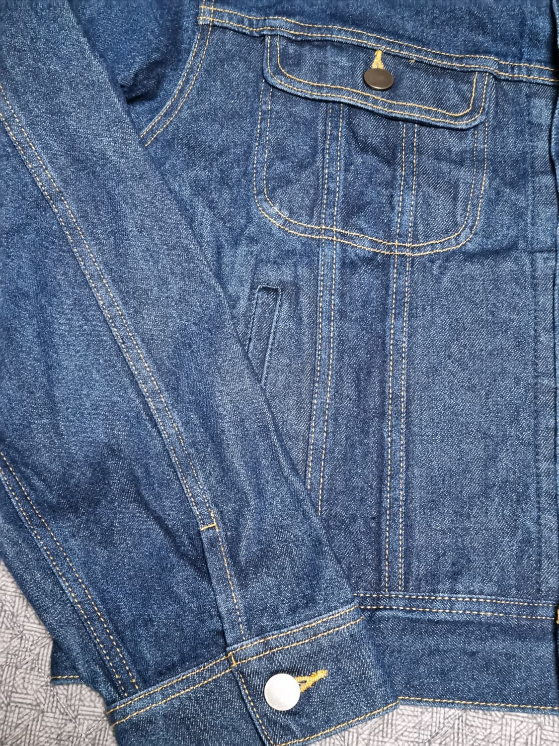 Hugo made 스톰라이더 크롭 청자켓 남성용 110 상품이미지4