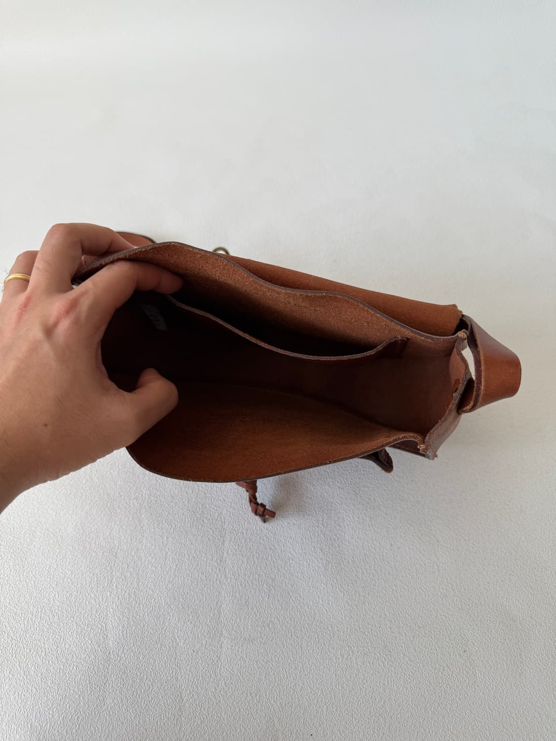 Pre owned 레더 크로스백 상품이미지9