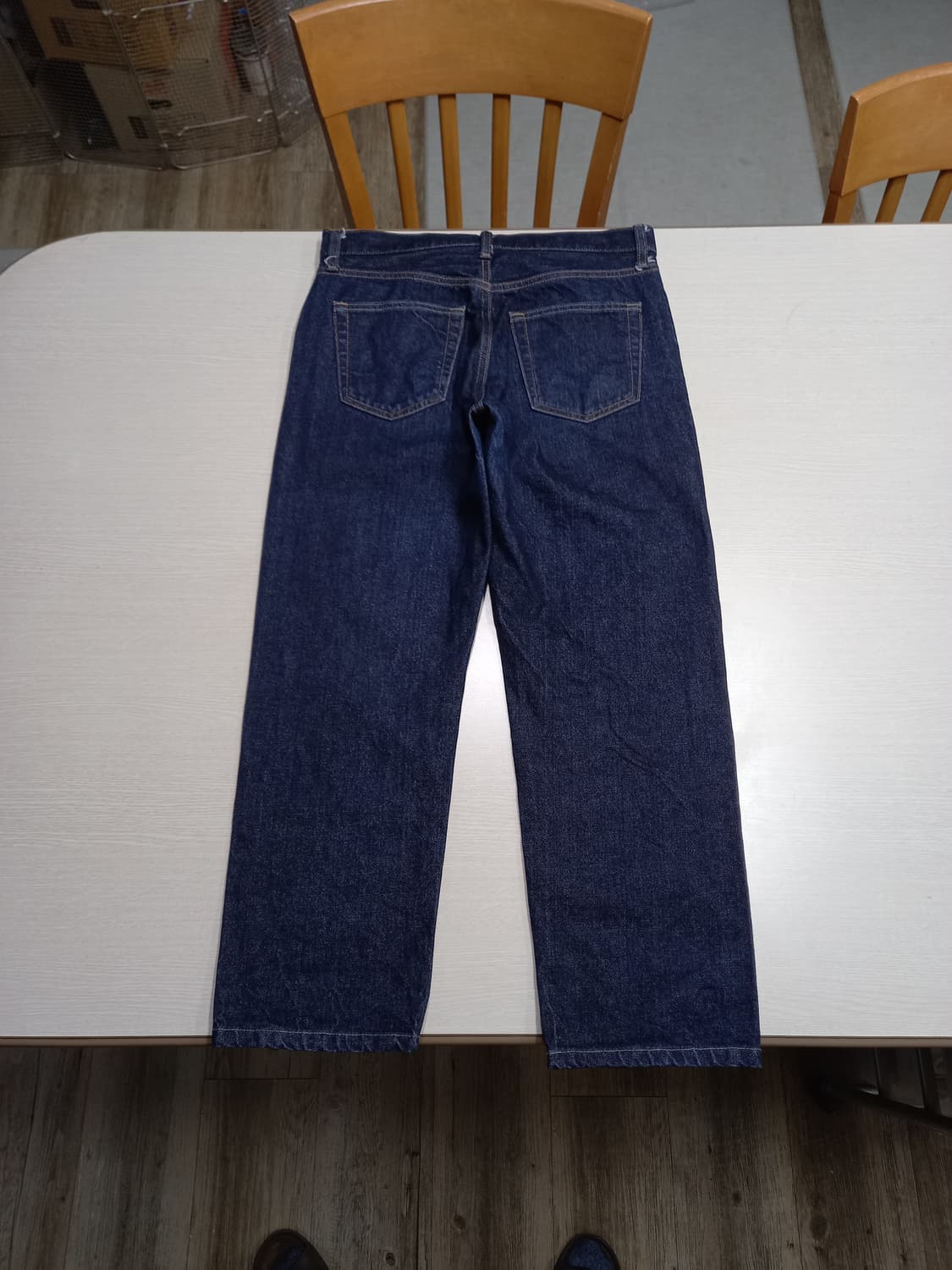 30 유니끌로 셀비지 일자진 진청 30-146 상품이미지2