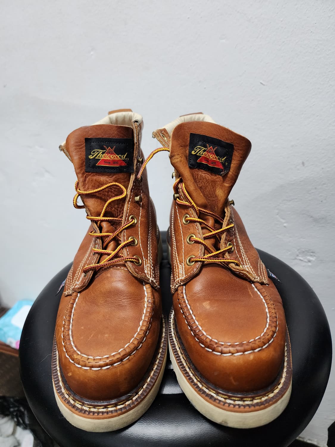 쏘로굿 목토 브라운 워크 부츠 상품이미지4