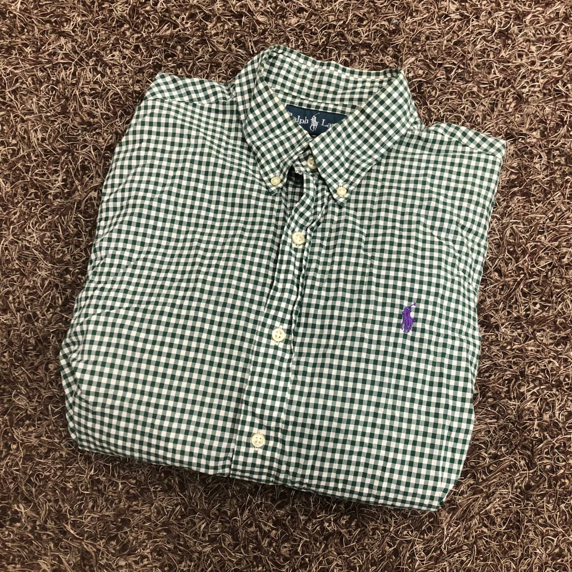 폴로 랄프로렌 체크 셔츠 상품이미지1