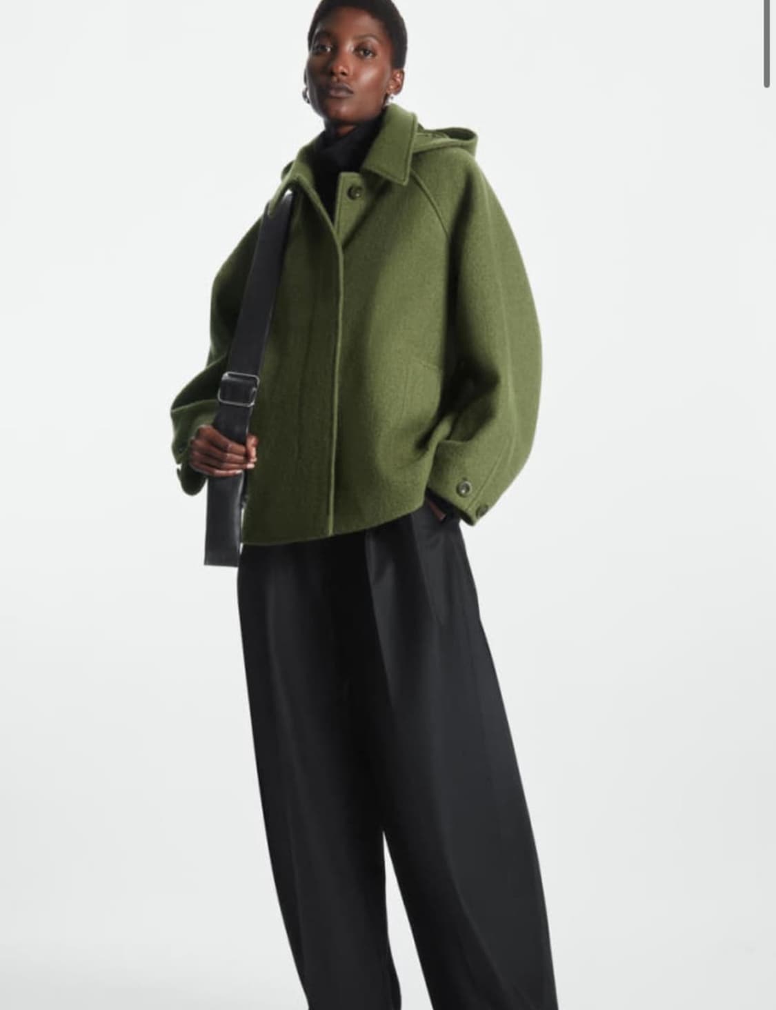 COS 후드보일드 울코트 상품이미지2