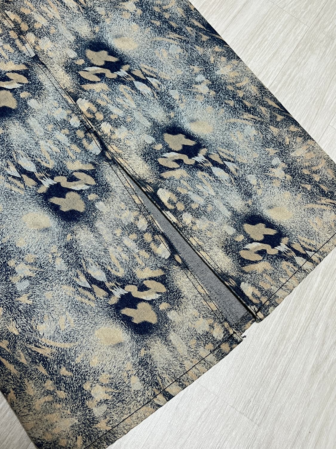 블랙업 - made 데님 롱 스커트 상품이미지5