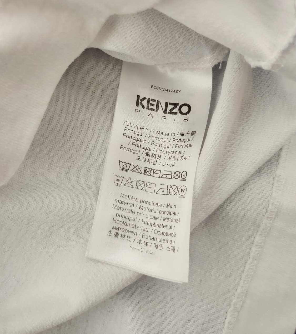 겐조KENZO/플라워 프린팅 롱슬리브/XL 상품이미지4