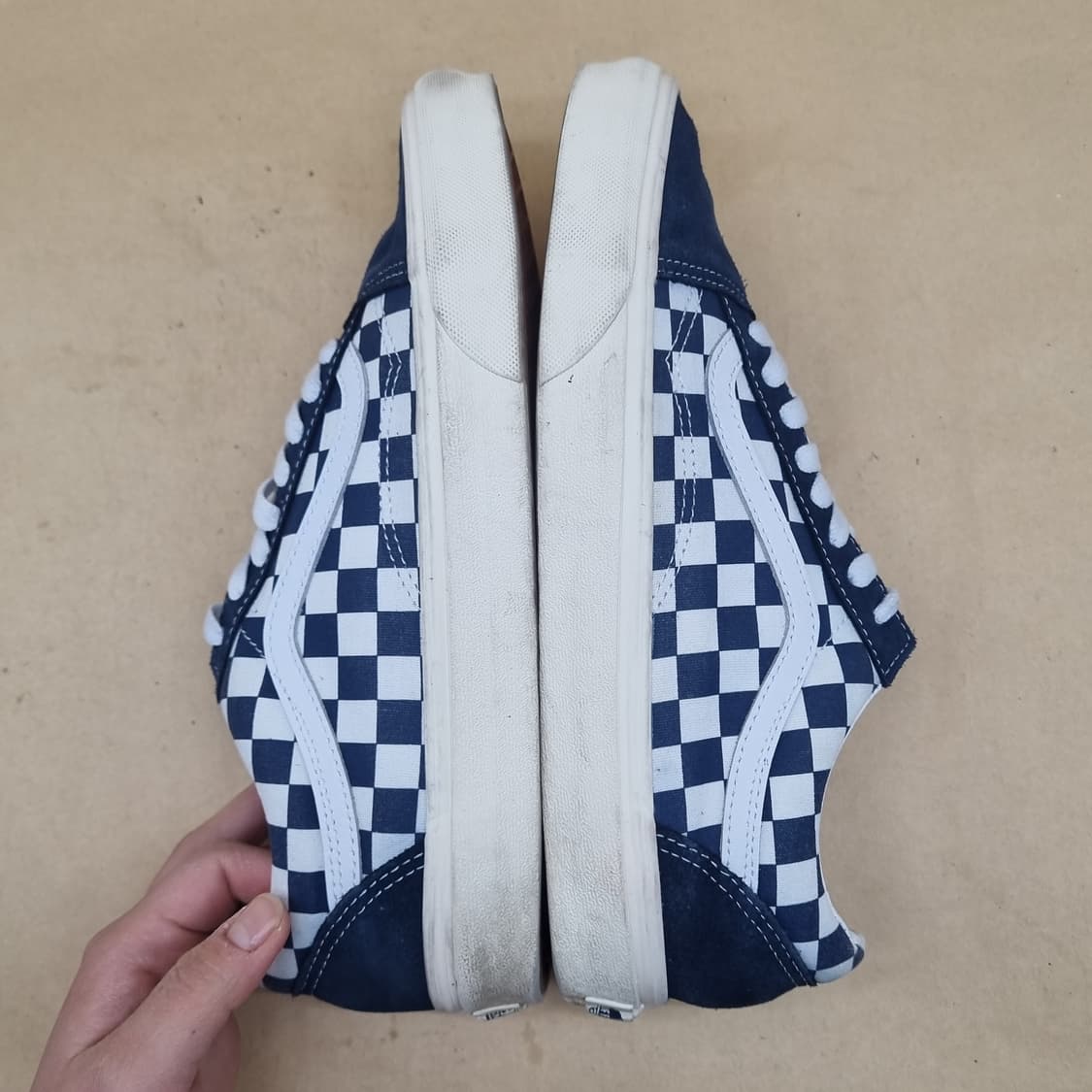 반스 올드스쿨 체커보드 남성 스니커즈 265 상품이미지5