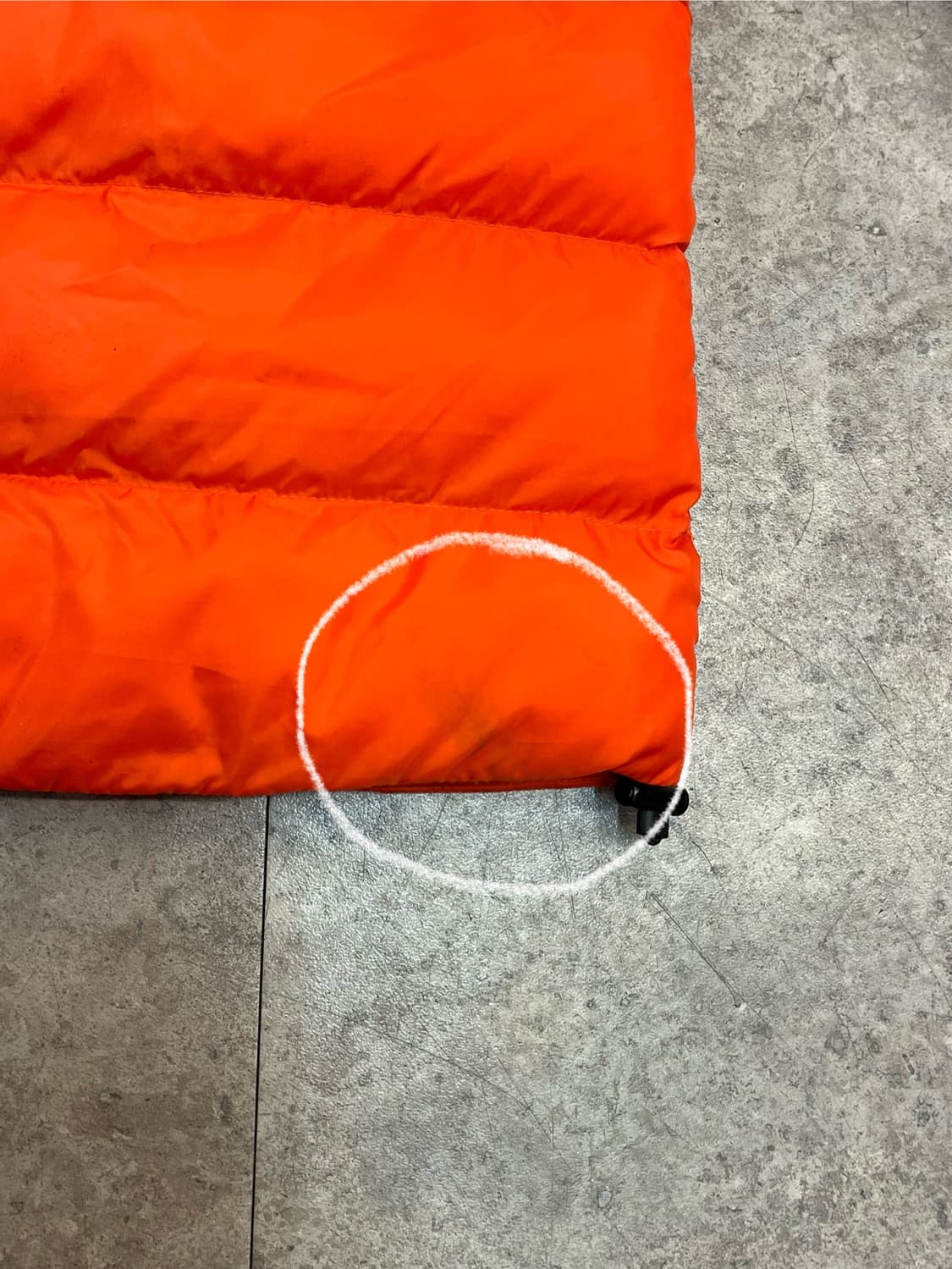 아디다스 후드 패딩 자켓 오렌지 M #csz2477 상품이미지8