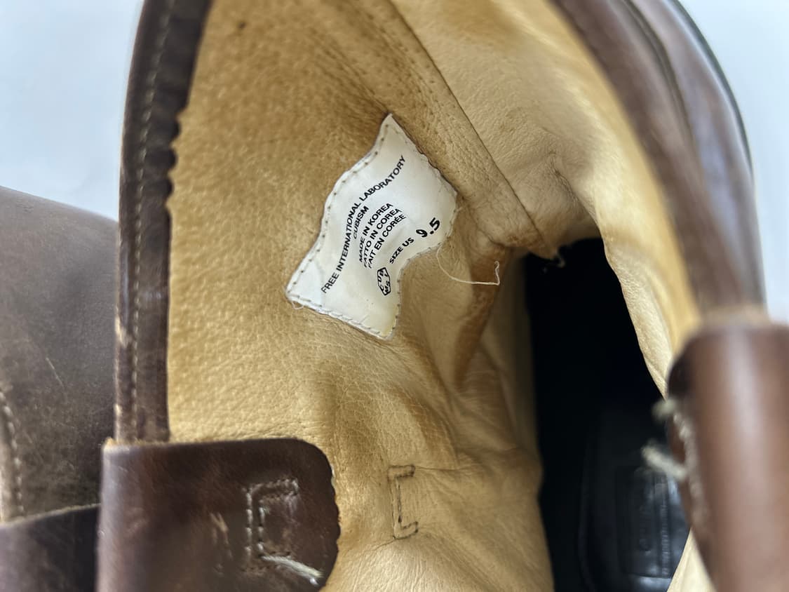 VISVIM 올드비즈빔 그리드우즈 페코 가죽 부츠  9 상품이미지5