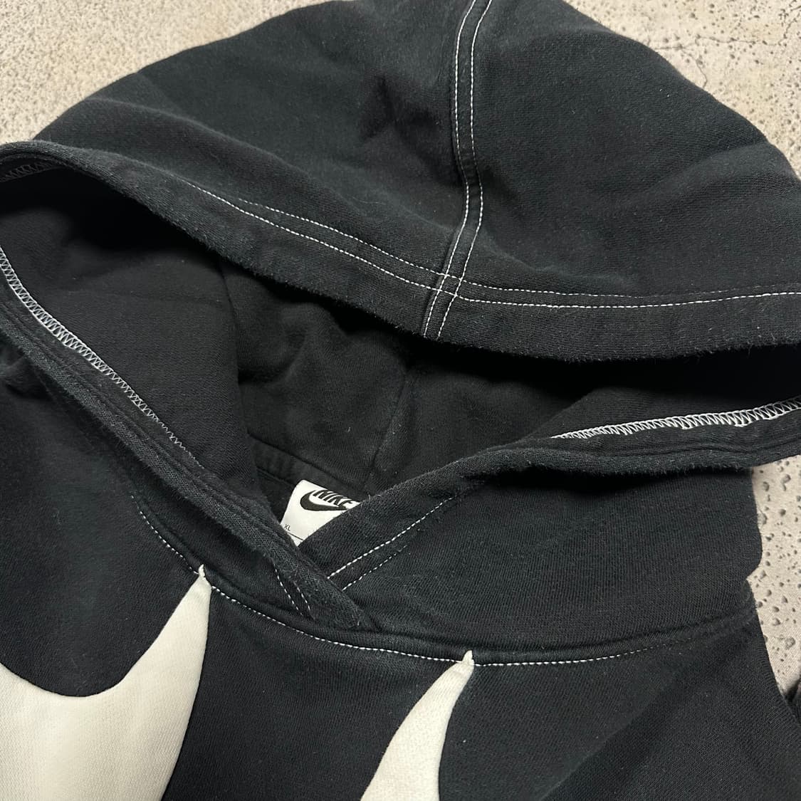 ✨ (세트) 나이키 더블 빅스우시 블랙 기모 후드 팬츠 상품이미지10