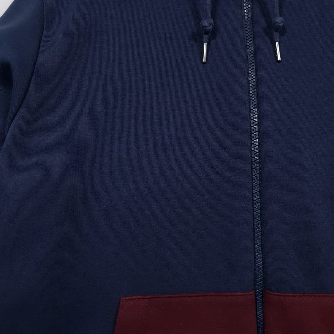 L) 폴로 랄프로렌 신형 포니 레터링 버건디 배색 오버핏 후드집업 자켓 상품이미지3