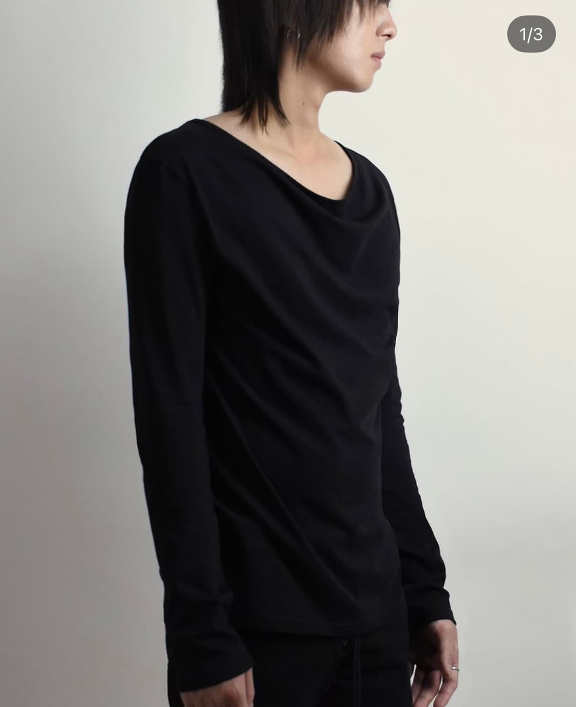 Dasscholoss.garments semi drape 롱슬리브 1 상품이미지1