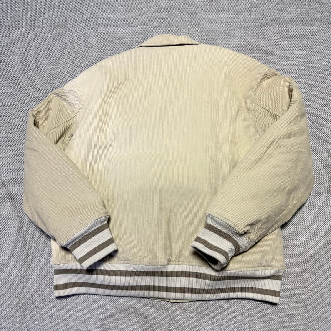 프리즘웍스 코듀로이 바시티 자켓 상품이미지7