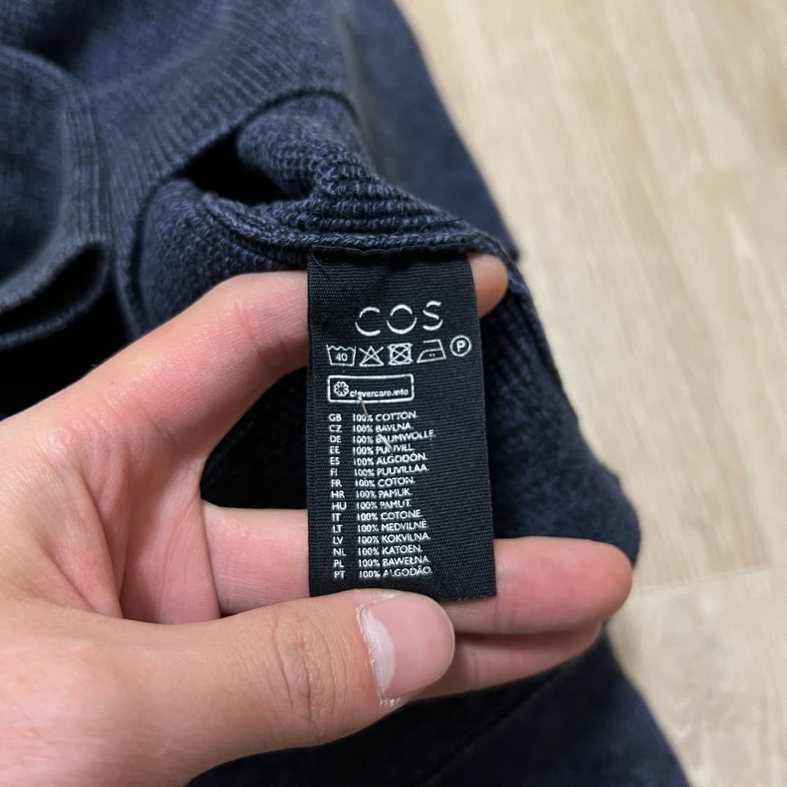 Cos 코스 미니멀 니트 L/100  상품이미지5