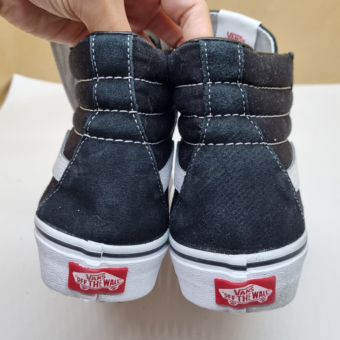 반스 스케이트 하이 블랙 남성하이탑260. 상품이미지4