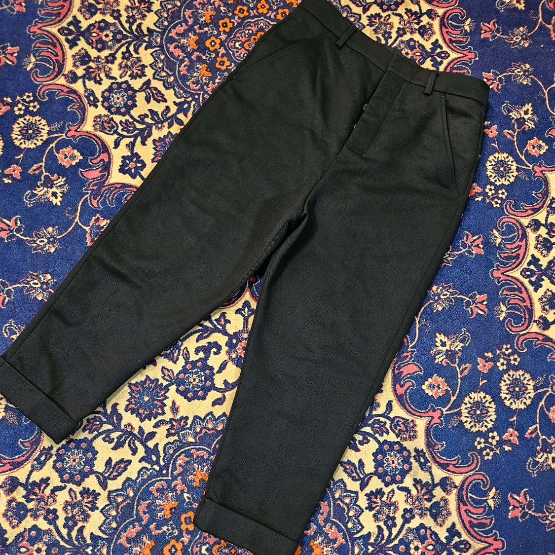 (국내매장)아미(ami) 울 커프스 롤업 팬츠 3size(31-32) 상품이미지1