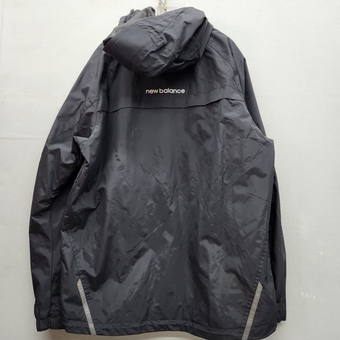 뉴발란스 로고 스트링 후드 바람막이 L(L) 상품이미지5