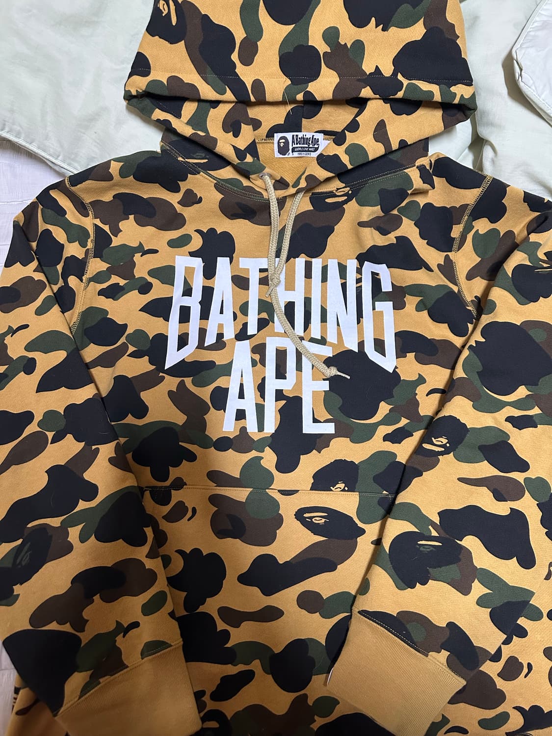 베이프 NYC 황계 후드티 2XL 상품이미지1