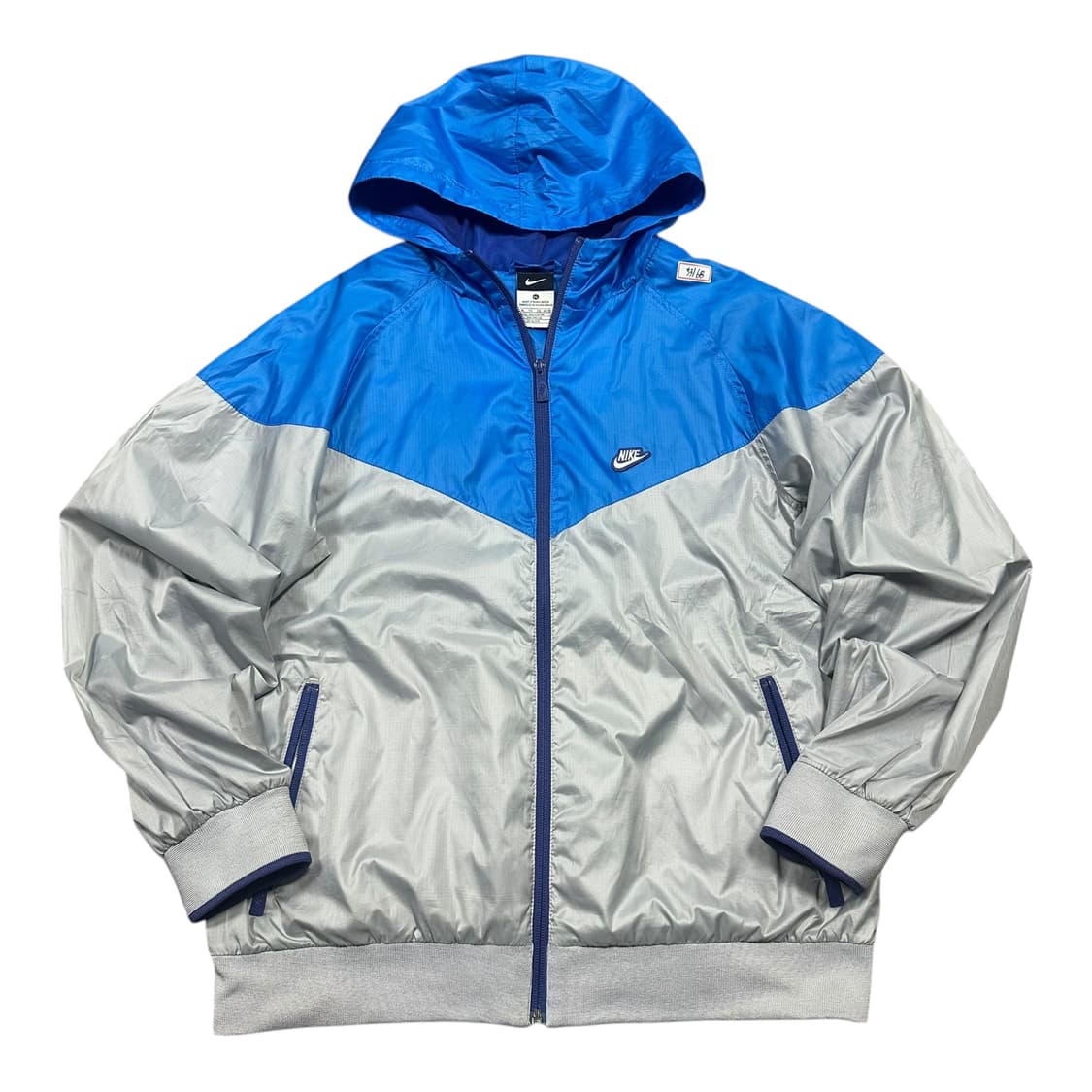 ✨ (바배) 나이키 윈드러너 블루 그레이 배색 바람막이 상품이미지1
