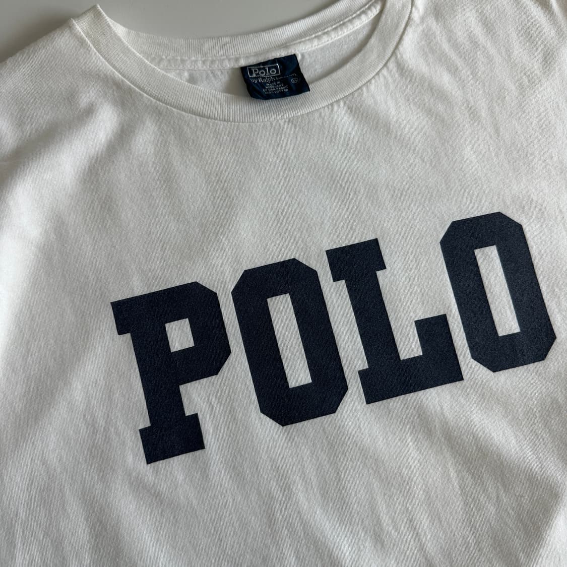 Polo 폴로 랄프로렌 90‘s POLO 화이트 반팔티 상품이미지3