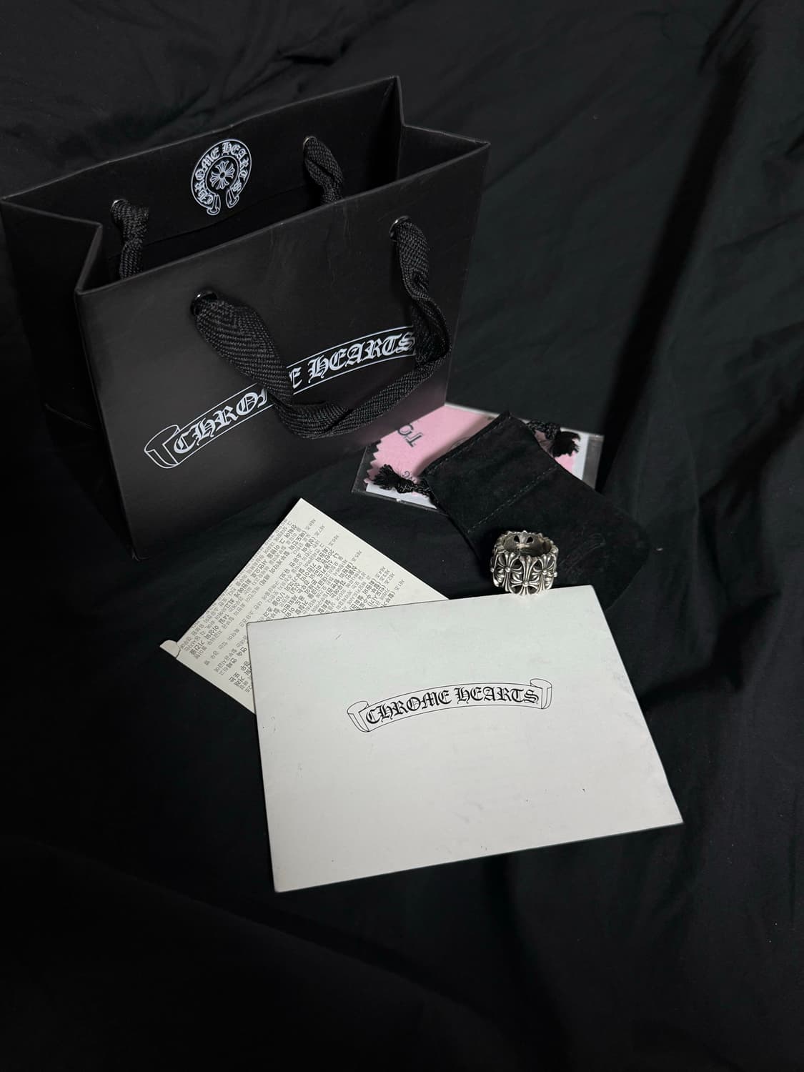 [US8.5] 크롬하츠 세메터리 라운드 링 상품이미지1