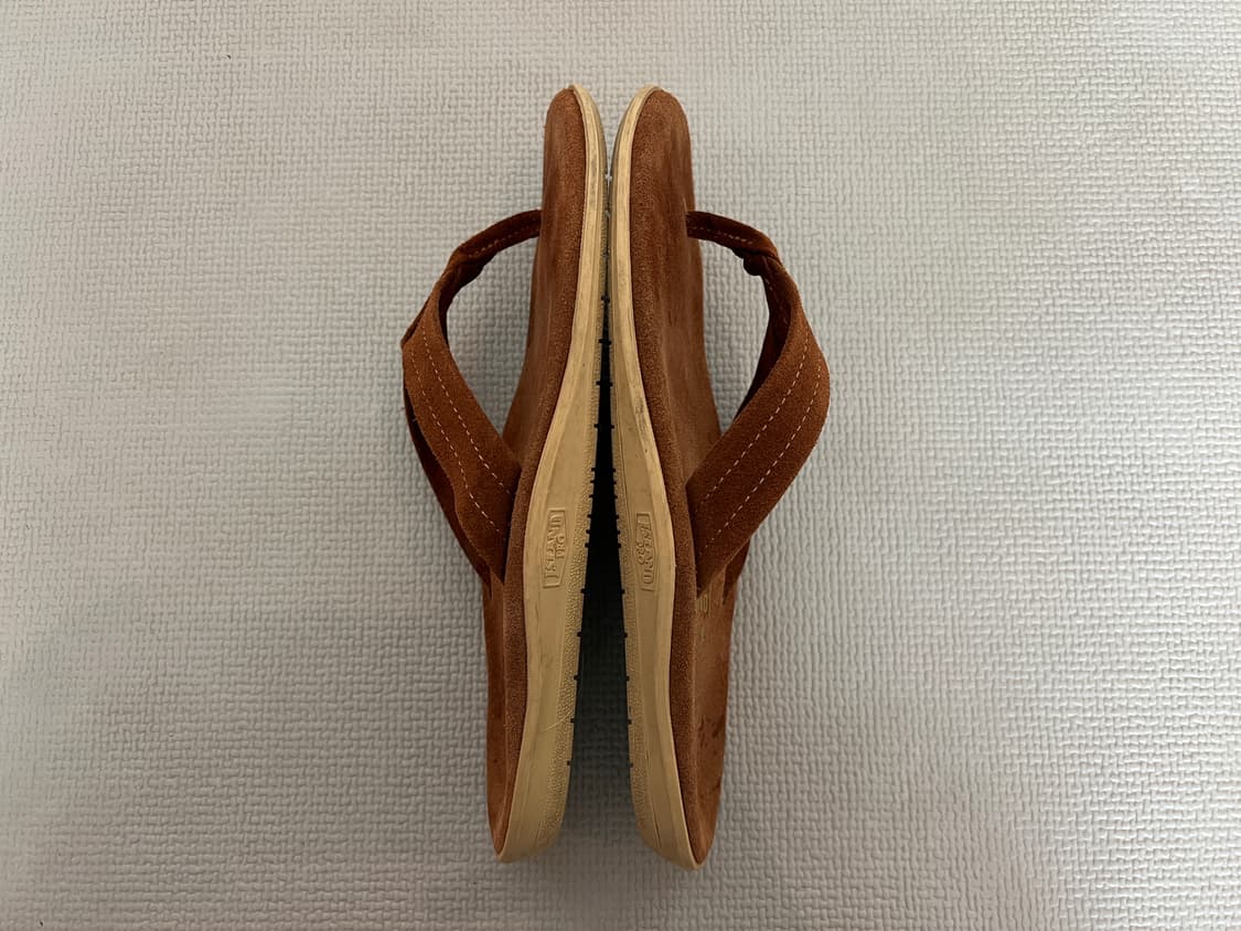 무료배송 - 2회 착용 Made in USA 아일랜드 스웨이드 슬리퍼(피 상품이미지10