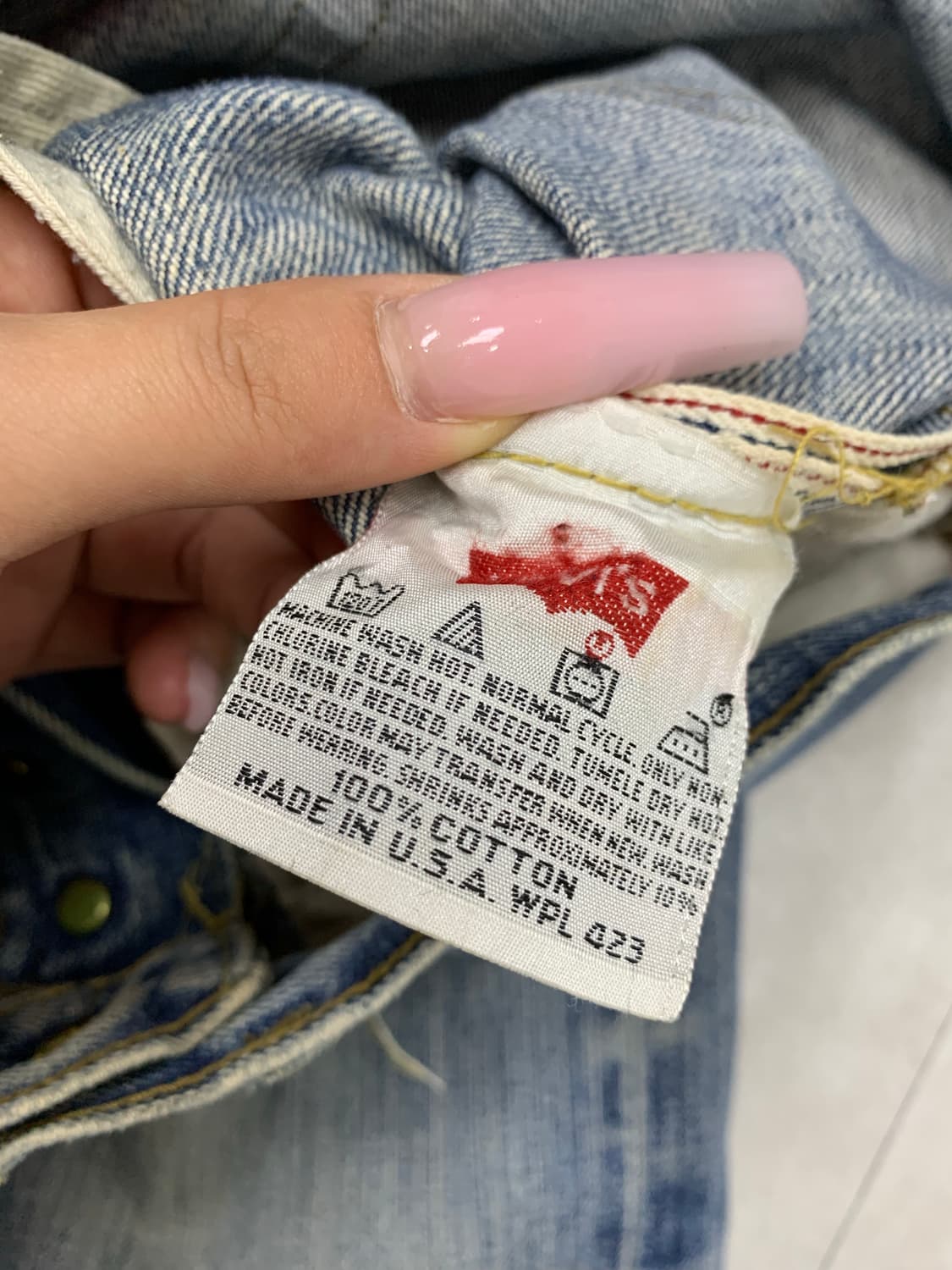 리바이스 501 데님 팬츠 #568 상품이미지4